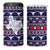 Merry Christmas Y'all 4 in 1 Can Cooler Tumbler Xmas Holiday Patterns - Wonder Print Shop