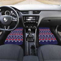 Merry Christmas Y'all Car Mats Xmas Holiday Patterns - Wonder Print Shop