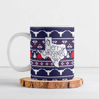 Merry Christmas Y'all Ceramic Mug Xmas Holiday Patterns - Wonder Print Shop