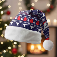 Merry Christmas Y'all Christmas Santa Hat Xmas Holiday Patterns - Wonder Print Shop