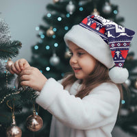 Merry Christmas Y'all Christmas Santa Hat Xmas Holiday Patterns - Wonder Print Shop