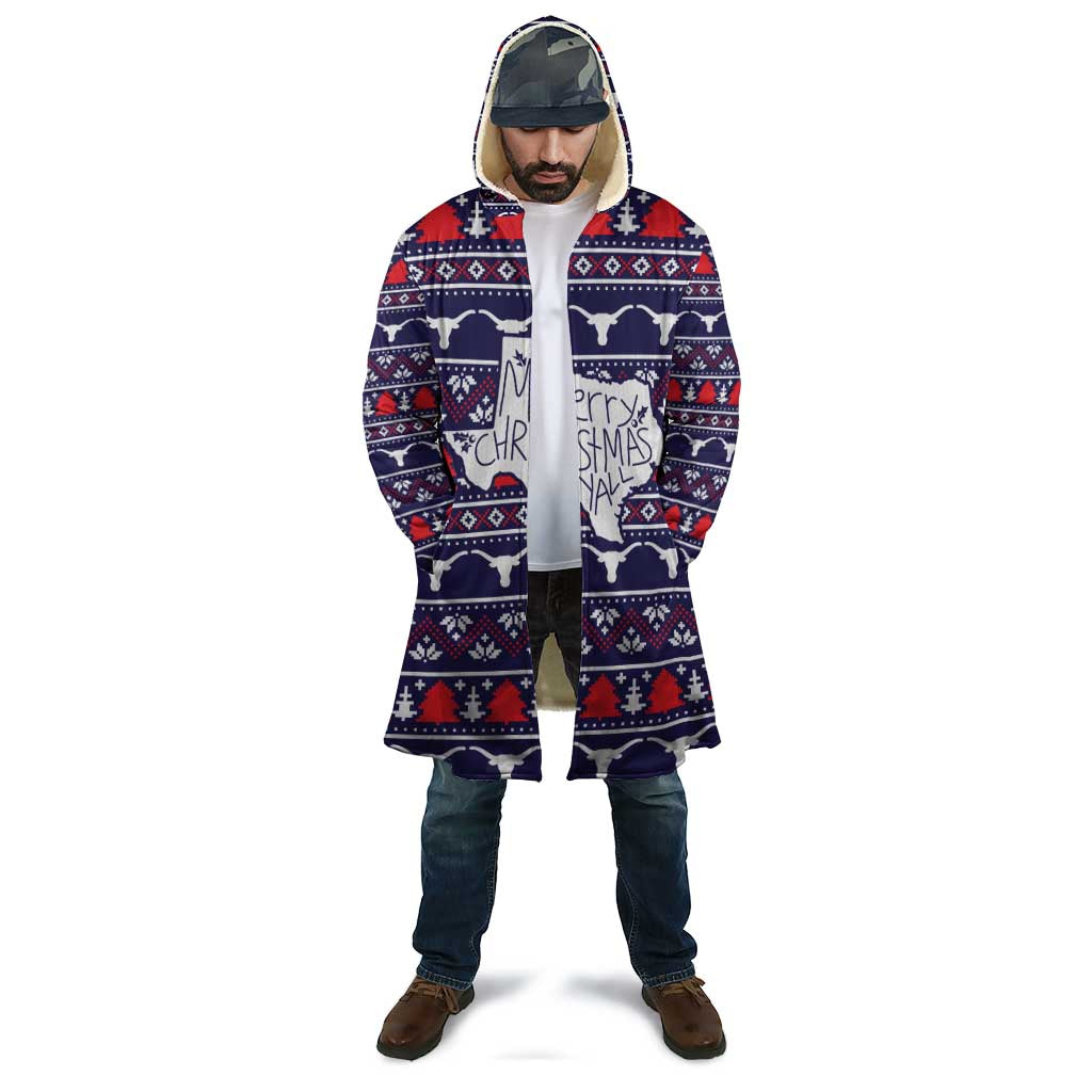 Merry Christmas Y'all Cloak Xmas Holiday Patterns - Wonder Print Shop