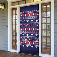 Merry Christmas Y'all Door Cover Xmas Holiday Patterns - Wonder Print Shop