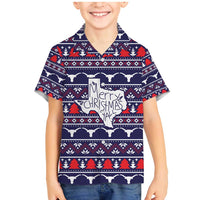 Merry Christmas Y'all Family Matching Mermaid Dress and Hawaiian Shirt Xmas Holiday Patterns - Wonder Print Shop