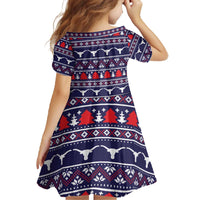 Merry Christmas Y'all Family Matching Off The Shoulder Long Sleeve Dress and Hawaiian Shirt Xmas Holiday Patterns - Wonder Print Shop