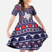 Merry Christmas Y'all Family Matching Puletasi and Hawaiian Shirt Xmas Holiday Patterns - Wonder Print Shop