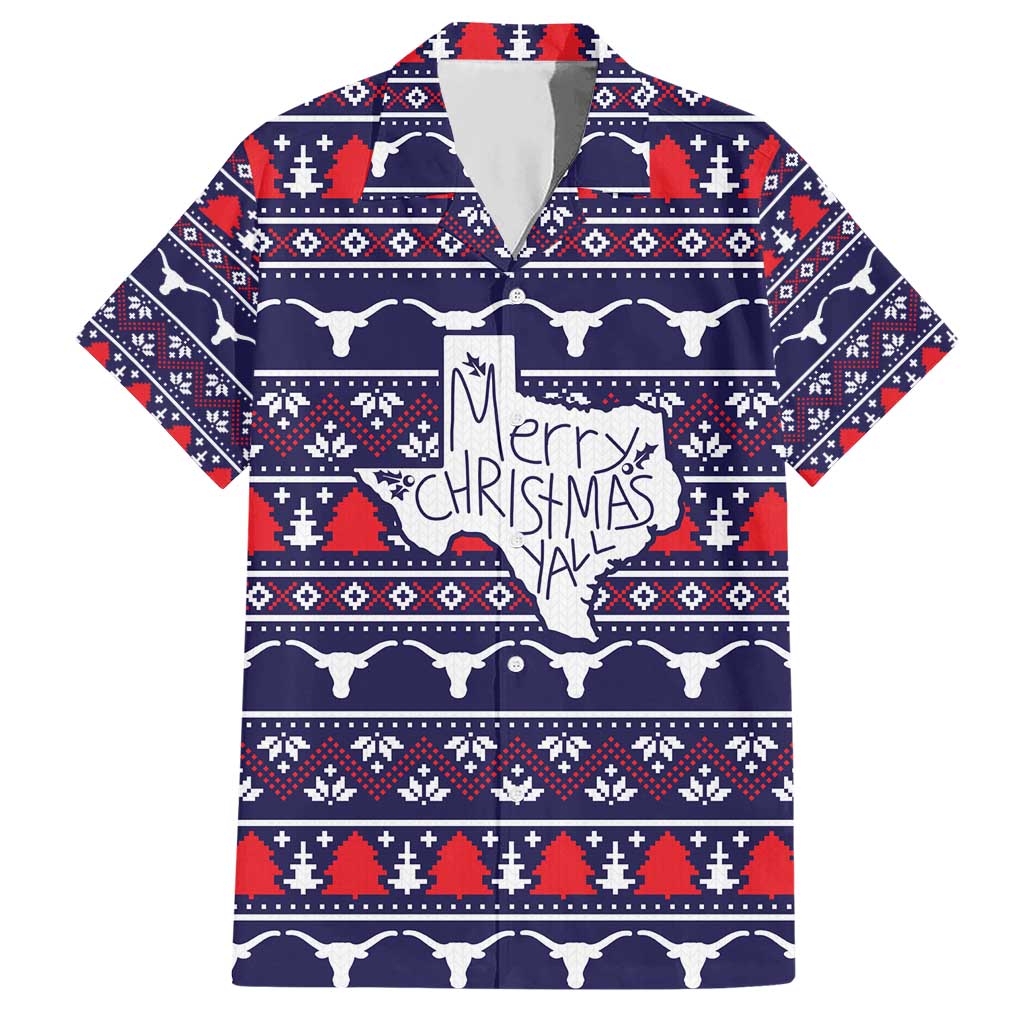 Merry Christmas Y'all Hawaiian Shirt Xmas Holiday Patterns - Wonder Print Shop