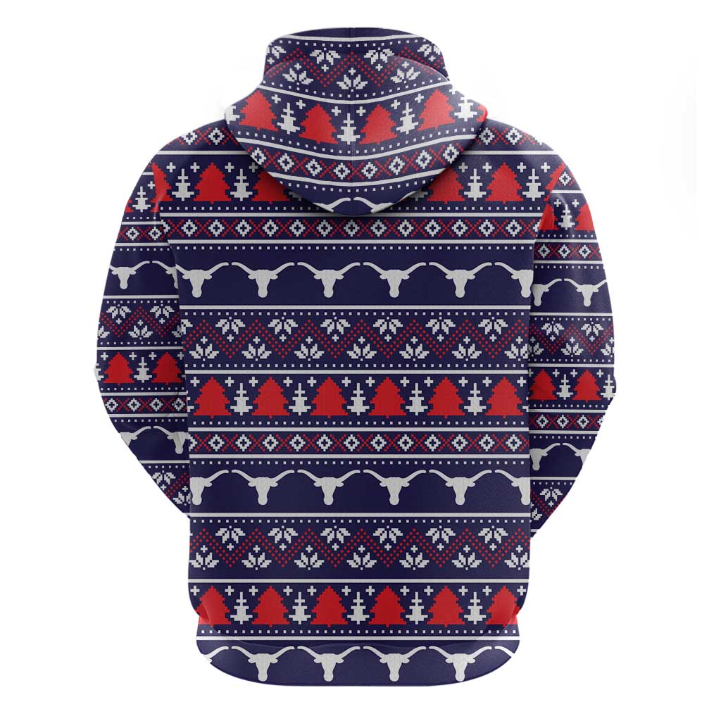 Merry Christmas Y'all Hoodie Xmas Holiday Patterns - Wonder Print Shop