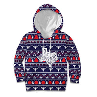 Merry Christmas Y'all Kid Hoodie Xmas Holiday Patterns - Wonder Print Shop