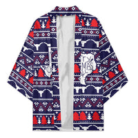 Merry Christmas Y'all Kimono Xmas Holiday Patterns - Wonder Print Shop
