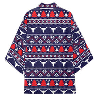 Merry Christmas Y'all Kimono Xmas Holiday Patterns - Wonder Print Shop