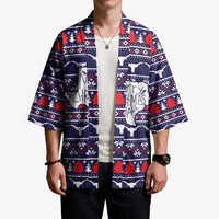 Merry Christmas Y'all Kimono Xmas Holiday Patterns - Wonder Print Shop