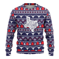 Merry Christmas Y'all Ugly Christmas Sweater Xmas Holiday Patterns - Wonder Print Shop