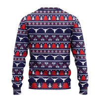 Merry Christmas Y'all Ugly Christmas Sweater Xmas Holiday Patterns - Wonder Print Shop