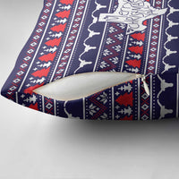 Merry Christmas Y'all Pillow Cover Xmas Holiday Patterns - Wonder Print Shop