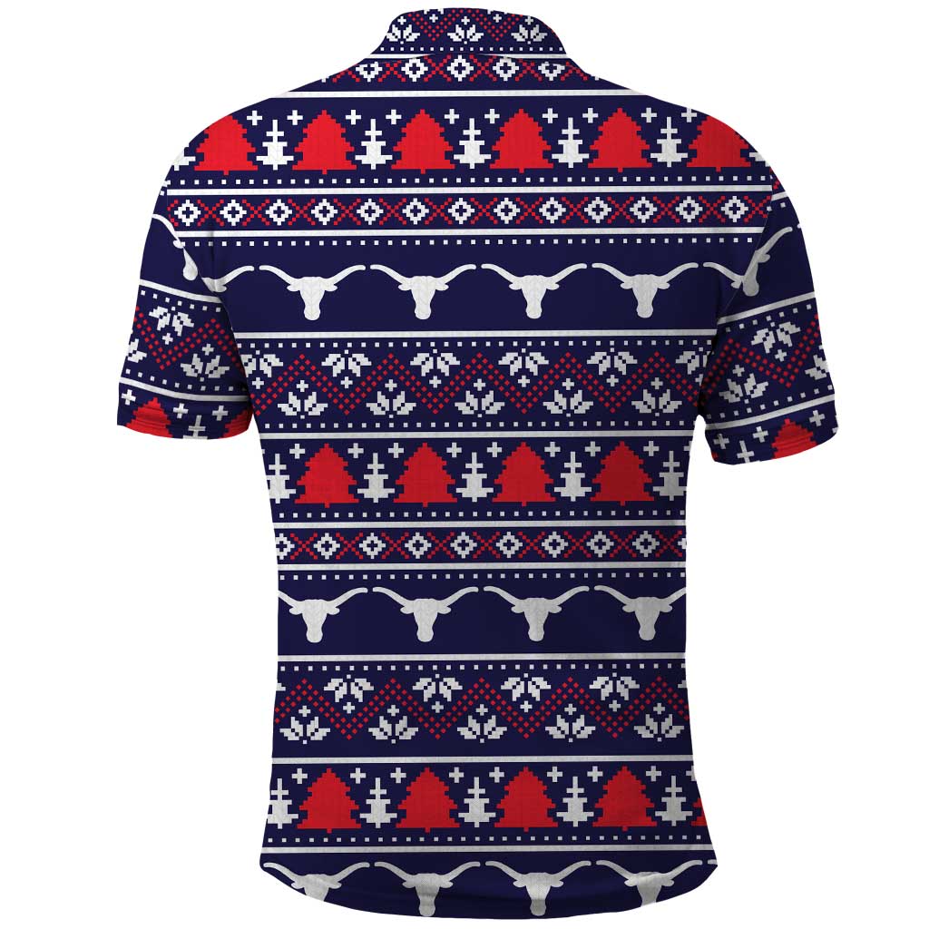 Merry Christmas Y'all Polo Shirt Xmas Holiday Patterns - Wonder Print Shop