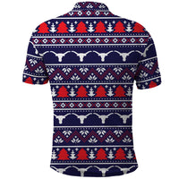 Merry Christmas Y'all Polo Shirt Xmas Holiday Patterns - Wonder Print Shop