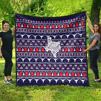 Merry Christmas Y'all Quilt Xmas Holiday Patterns - Wonder Print Shop