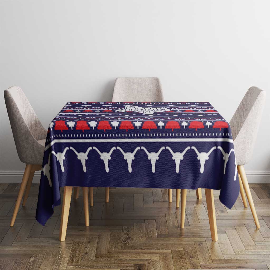 Merry Christmas Y'all Tablecloth Xmas Holiday Patterns - Wonder Print Shop