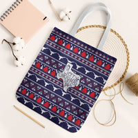 Merry Christmas Y'all Tote Bag Xmas Holiday Patterns - Wonder Print Shop