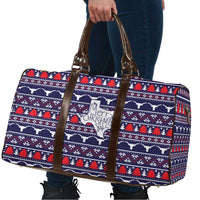 Merry Christmas Y'all Travel Bag Xmas Holiday Patterns - Wonder Print Shop
