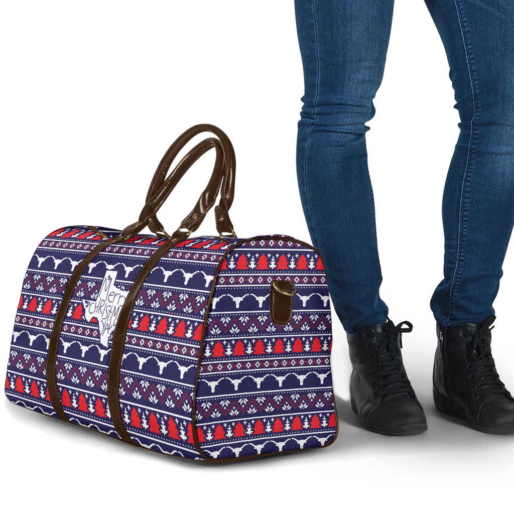 Merry Christmas Y'all Travel Bag Xmas Holiday Patterns - Wonder Print Shop