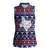 Merry Christmas Y'all Women Sleeveless Polo Shirt Xmas Holiday Patterns - Wonder Print Shop