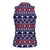 Merry Christmas Y'all Women Sleeveless Polo Shirt Xmas Holiday Patterns - Wonder Print Shop