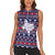 Merry Christmas Y'all Women Sleeveless Polo Shirt Xmas Holiday Patterns - Wonder Print Shop