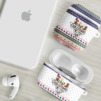 Merry Christmas Yall Texas AirPods Case Xmas Holiday Patterns - Wonder Print Shop