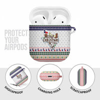 Merry Christmas Yall Texas AirPods Case Xmas Holiday Patterns - Wonder Print Shop