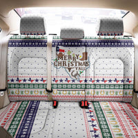 Merry Christmas Yall Texas Back Car Seat Cover Xmas Holiday Patterns - Wonder Print Shop