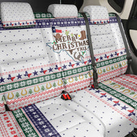 Merry Christmas Yall Texas Back Car Seat Cover Xmas Holiday Patterns - Wonder Print Shop