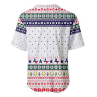 Merry Christmas Yall Texas Baseball Jersey Xmas Holiday Patterns - Wonder Print Shop