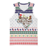 Merry Christmas Yall Texas Basketball Jersey Xmas Holiday Patterns - Wonder Print Shop