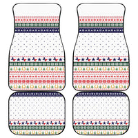 Merry Christmas Yall Texas Car Mats Xmas Holiday Patterns - Wonder Print Shop