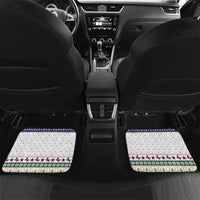 Merry Christmas Yall Texas Car Mats Xmas Holiday Patterns - Wonder Print Shop