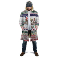Merry Christmas Yall Texas Cloak Xmas Holiday Patterns - Wonder Print Shop