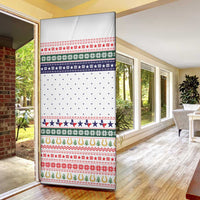 Merry Christmas Yall Texas Door Cover Xmas Holiday Patterns - Wonder Print Shop