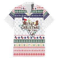 Merry Christmas Yall Texas Family Matching Mermaid Dress and Hawaiian Shirt Xmas Holiday Patterns - Wonder Print Shop