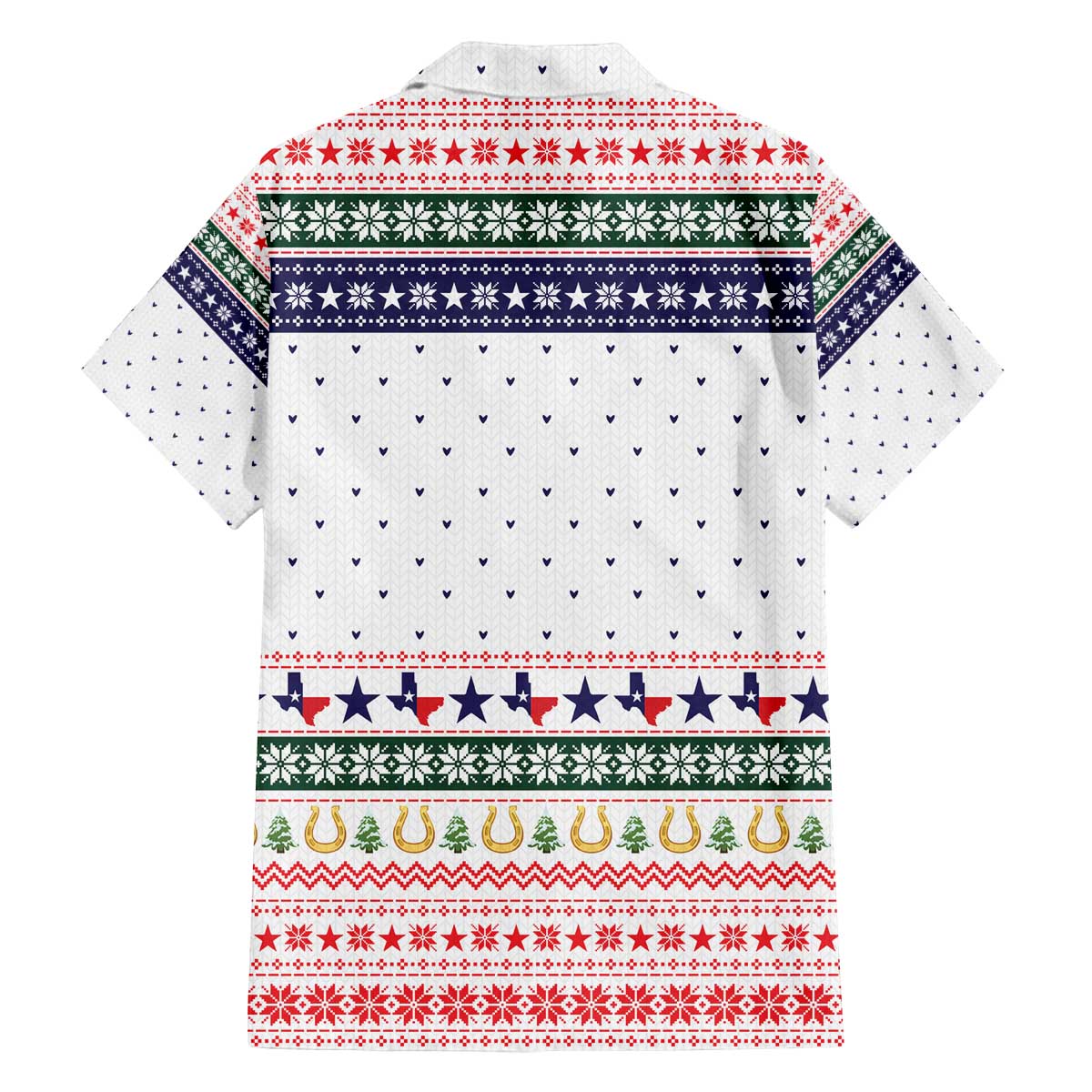 Merry Christmas Yall Texas Family Matching Off The Shoulder Long Sleeve Dress and Hawaiian Shirt Xmas Holiday Patterns - Wonder Print Shop