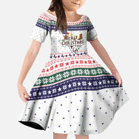 Merry Christmas Yall Texas Family Matching Off Shoulder Maxi Dress and Hawaiian Shirt Xmas Holiday Patterns - Wonder Print Shop