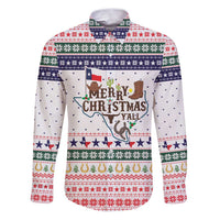 Merry Christmas Yall Texas Family Matching Puletasi and Hawaiian Shirt Xmas Holiday Patterns - Wonder Print Shop