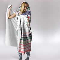 Merry Christmas Yall Texas Hooded Blanket Xmas Holiday Patterns - Wonder Print Shop