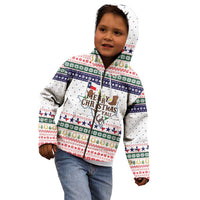 Merry Christmas Yall Texas Kid Hoodie Xmas Holiday Patterns - Wonder Print Shop