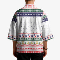 Merry Christmas Yall Texas Kimono Xmas Holiday Patterns - Wonder Print Shop