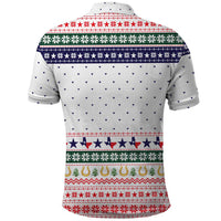 Merry Christmas Yall Texas Polo Shirt Xmas Holiday Patterns - Wonder Print Shop