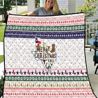 Merry Christmas Yall Texas Quilt Xmas Holiday Patterns - Wonder Print Shop