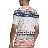 Merry Christmas Yall Texas Rugby Jersey Xmas Holiday Patterns - Wonder Print Shop