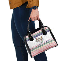 Merry Christmas Yall Texas Shoulder Handbag Xmas Holiday Patterns - Wonder Print Shop